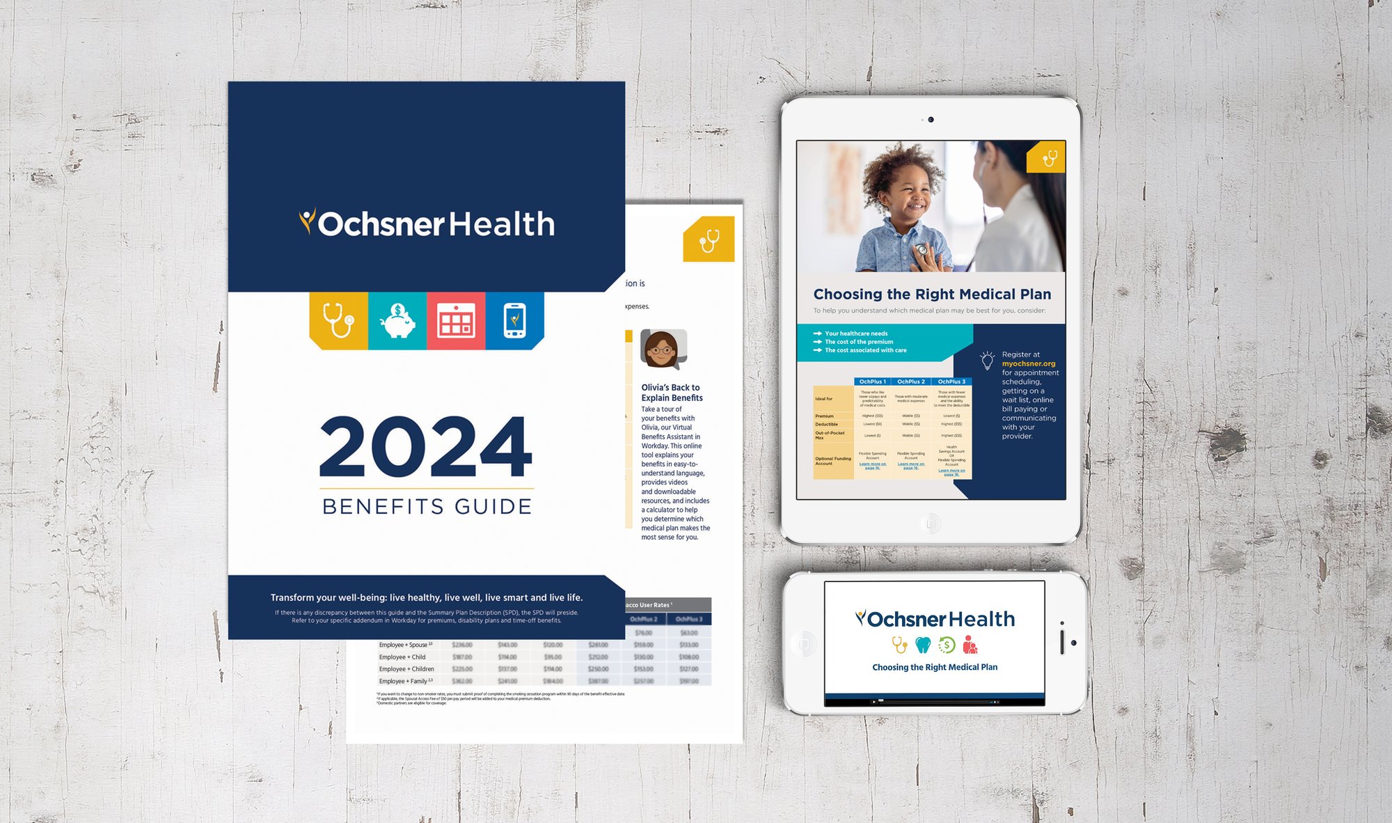 Ochsner Health – 2024 Benefit Communications – Data and Personalization